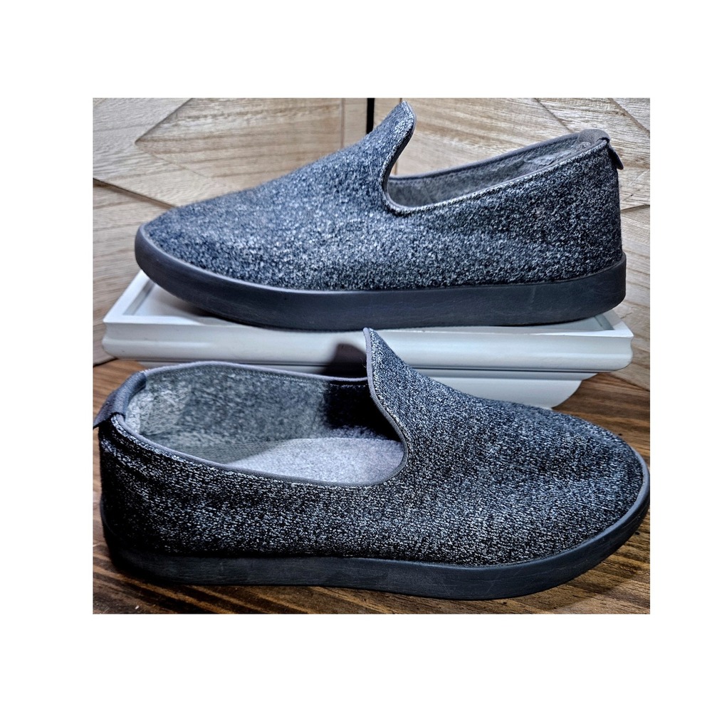 Allbirds Shoes Mens 10 Grey Wool Loungers ZQ Merino Slip On Casual Sneakers #557